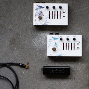 Z3-VN Violin Booster and Z5-VN Violin Overdrive compact pedals (session photo)