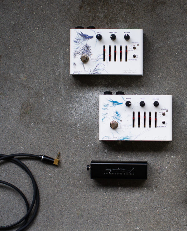 Z3-VN Violin Booster and Z5-VN Violin Overdrive compact pedals (session photo)