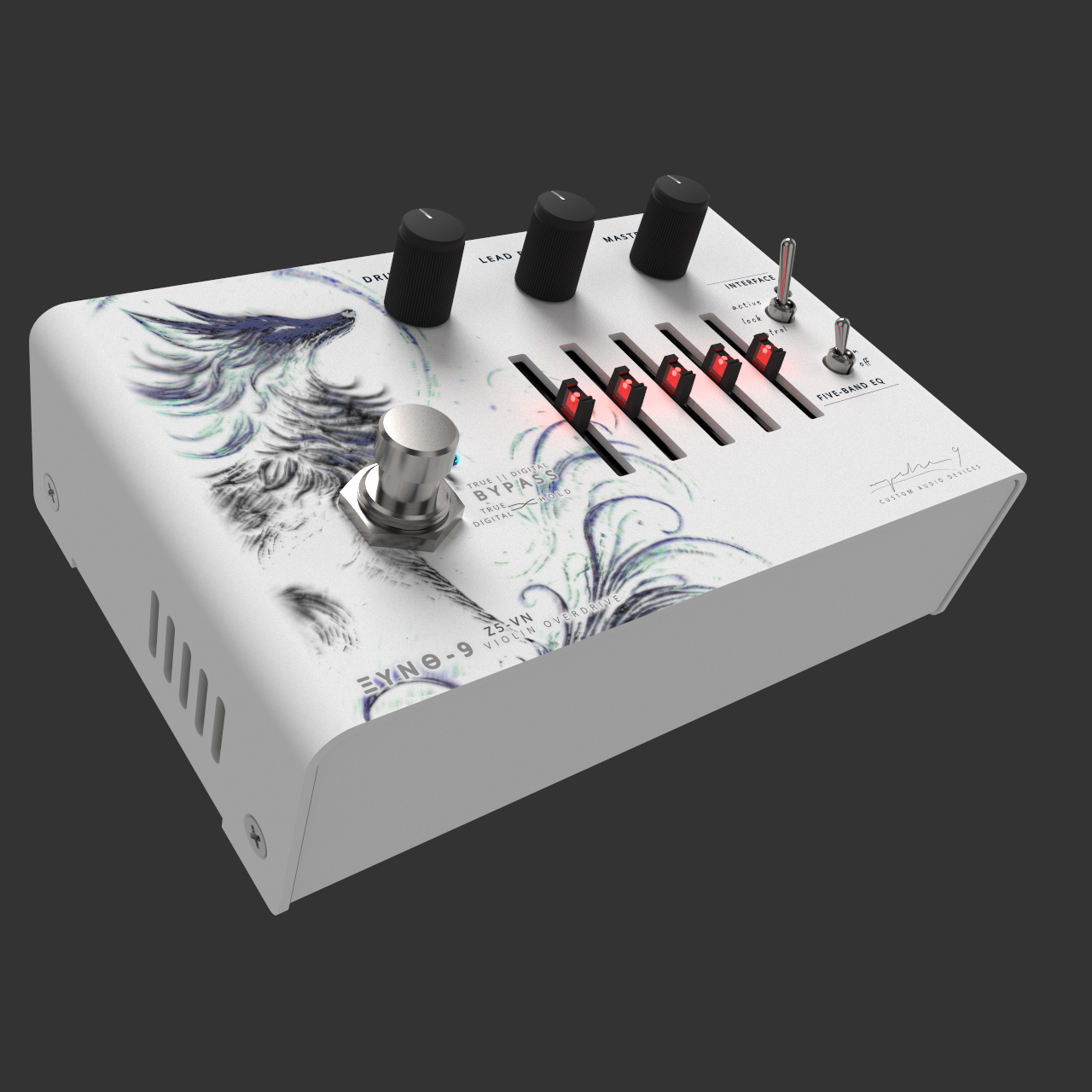 Z5-VN Violin Overdrive Pedal (session render) angle1 perspective