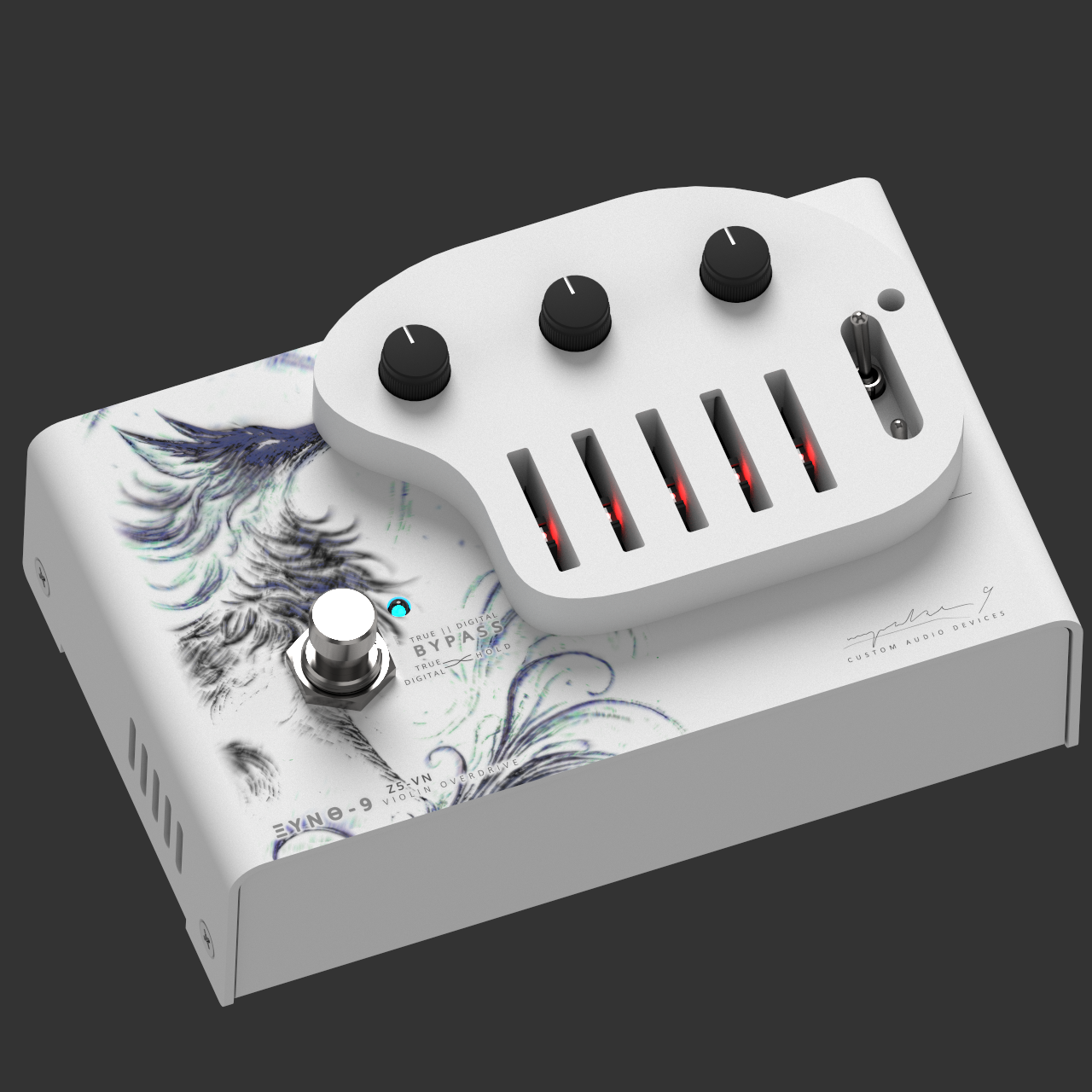 Z5-VN Violin Overdrive Pedal (session render) protector angle1