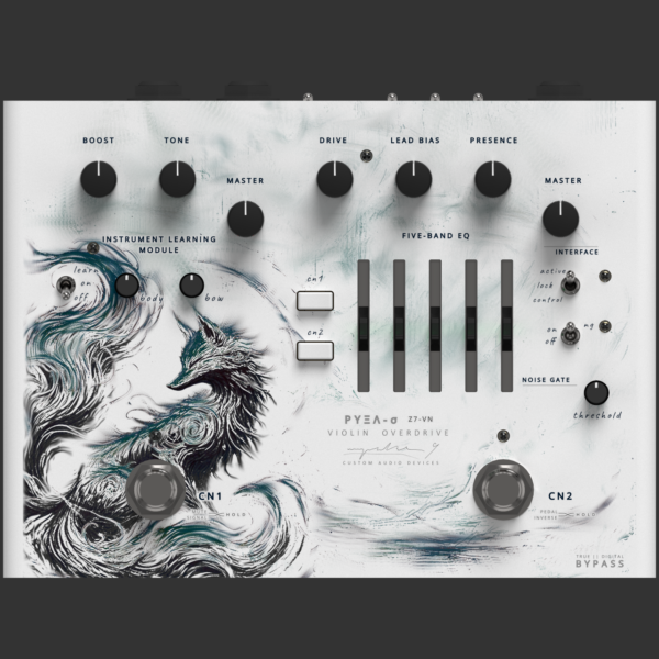 Z7-VN Advanced Violin Overdrive Pedal (session render) front controller panel