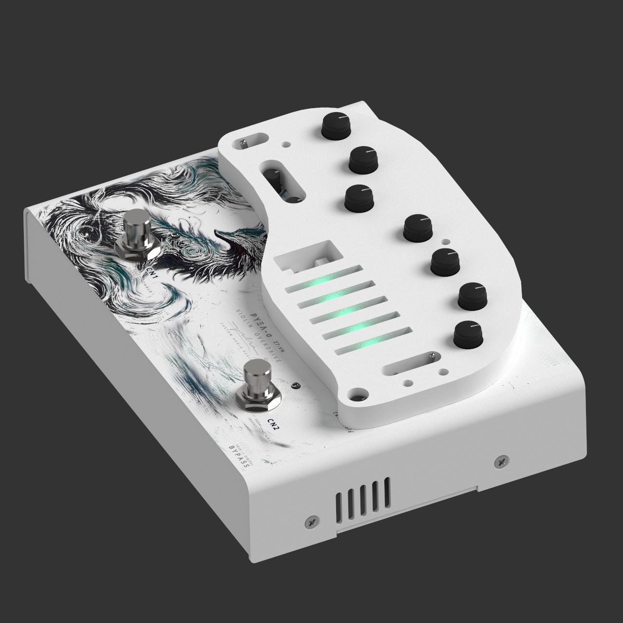 Z7-VN Advanced Violin Overdrive Pedal (session render) protector angle1