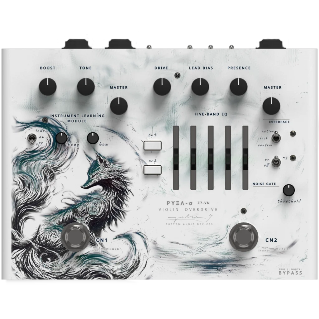 V7-VN Advanced Violin Overdrive Pedal by impulse9 | made in Poland, EU