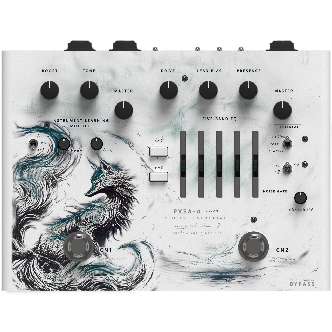V7-VN Advanced Violin Overdrive Pedal by impulse9 | made in Poland, EU