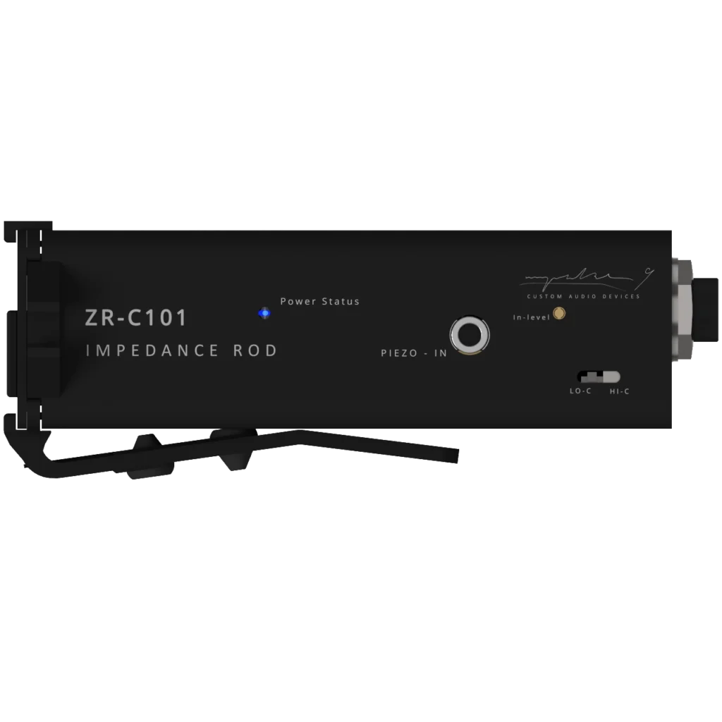 impedance rod - zr-c101 impedance rod main photo - preamp for piezo string instruments